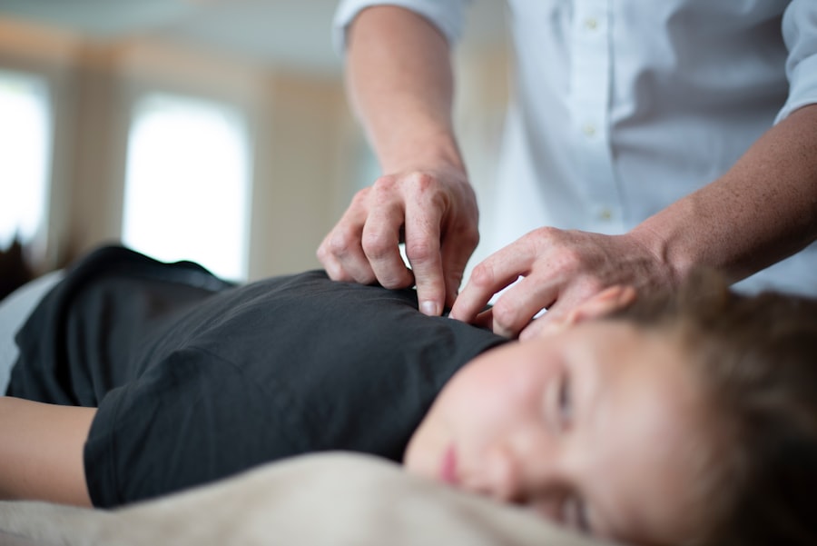 Photo neurological pediatric physiotherapy